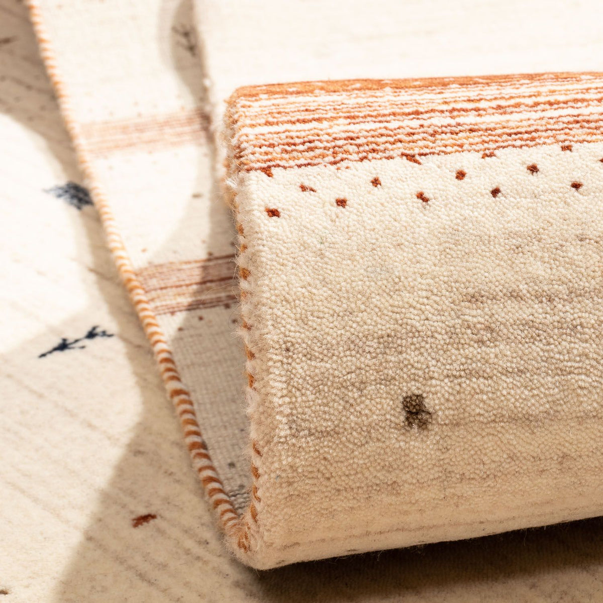 Alfombra Gabbeh - Loribaft Persa - 304 x 206 cm - beige