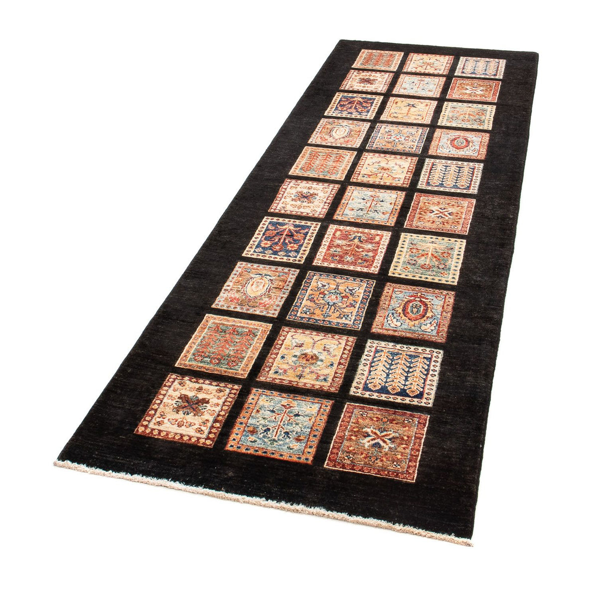 Alfombra de pasillo Alfombra Ziegler - 245 x 78 cm - azul oscuro