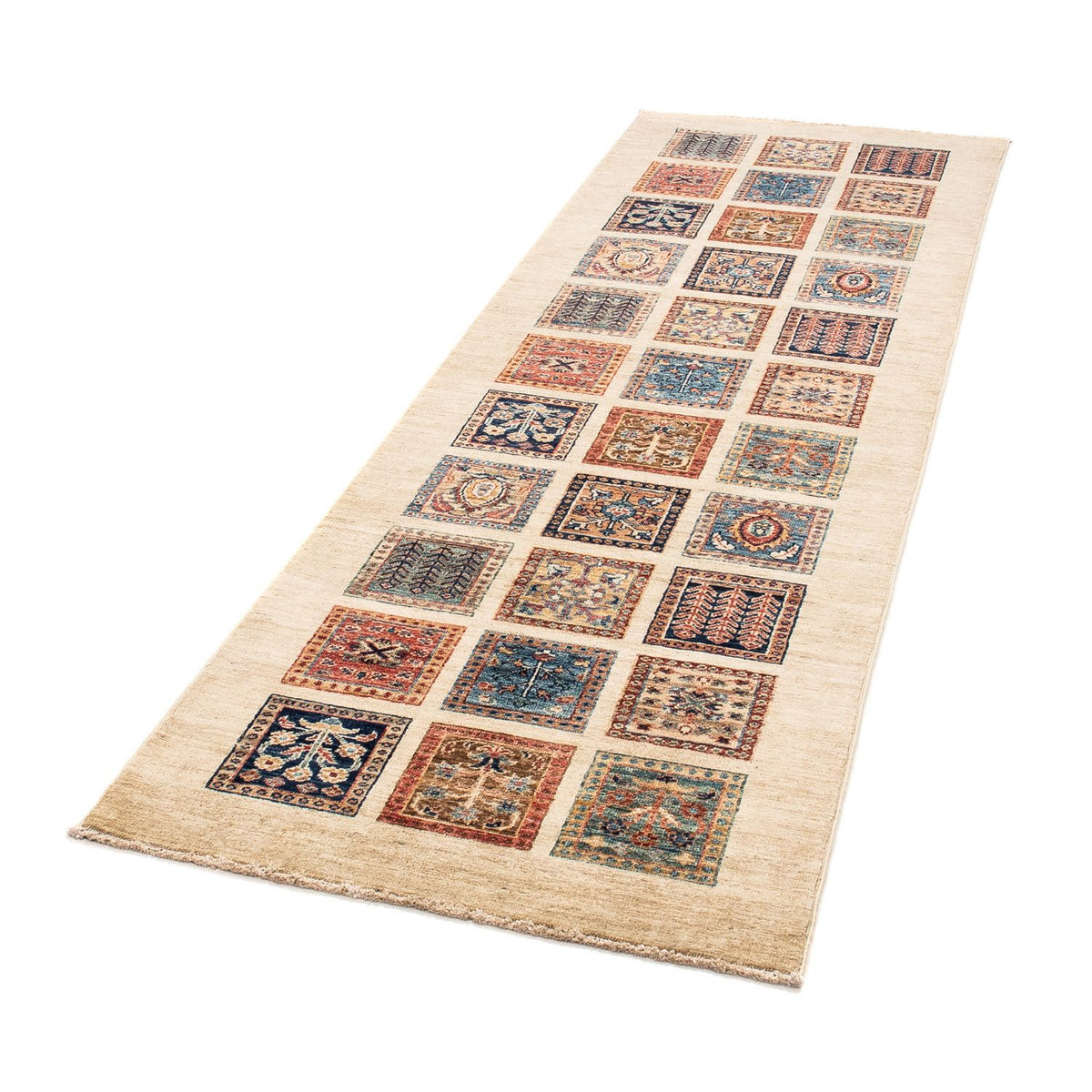 Alfombra de pasillo Alfombra Ziegler - 252 x 76 cm - beige