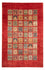 Alfombra Ziegler - 309 x 200 cm - rojo oscuro