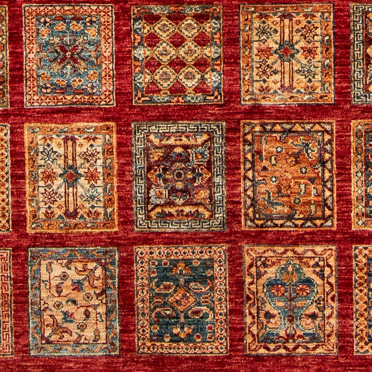 Alfombra Ziegler - 290 x 199 cm - rojo oscuro