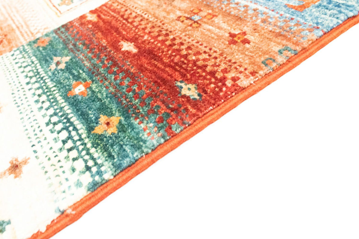Alfombra Gabbeh - Loribaft Persa - 200 x 150 cm - multicolor