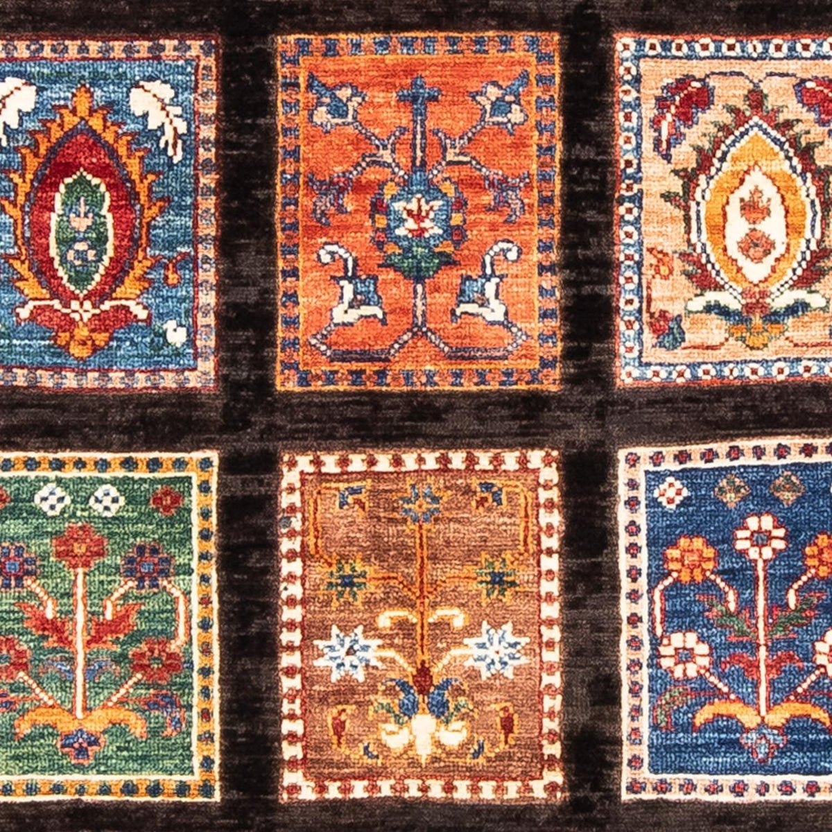 Alfombra de pasillo Alfombra Ziegler - 197 x 73 cm - marrón oscuro