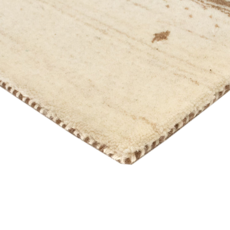 Alfombra Gabbeh - Loribaft Persa - 160 x 94 cm - beige
