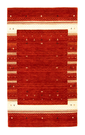 Alfombra Gabbeh - Loribaft Persa - 162 x 94 cm - rojo