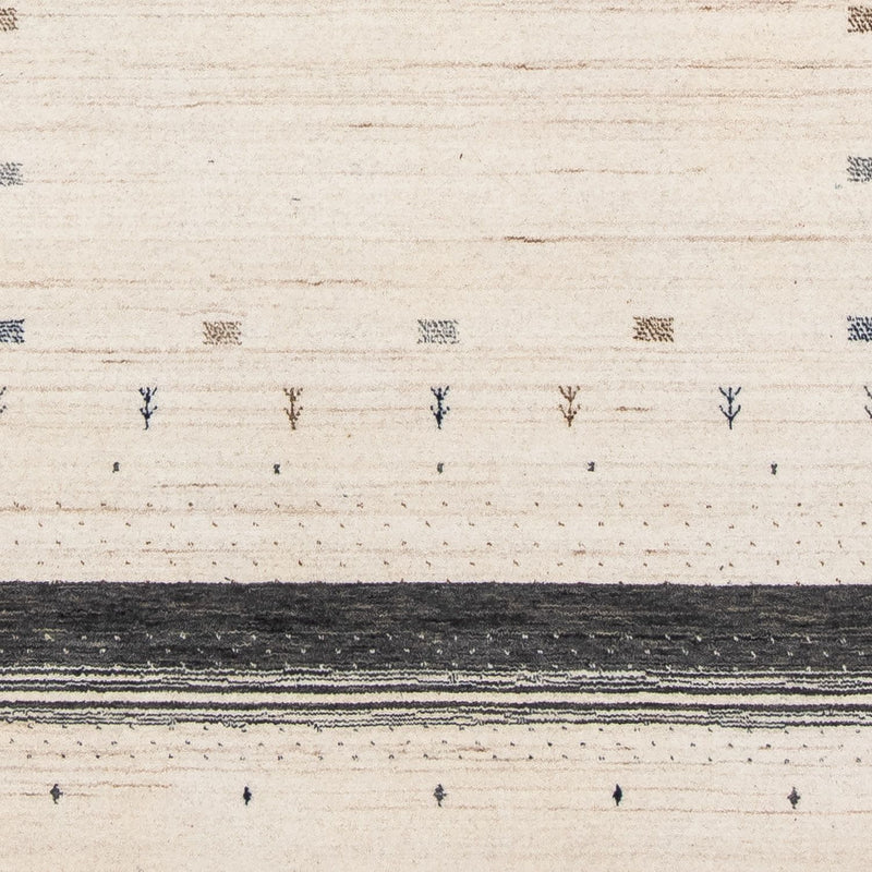 Alfombra Gabbeh - Loribaft Persa - 200 x 145 cm - beige