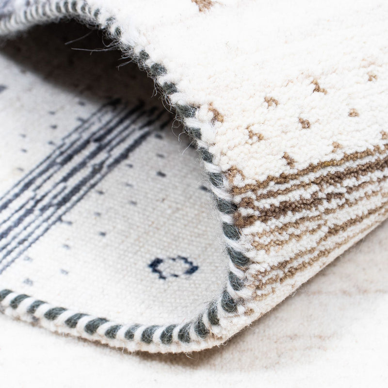 Alfombra Gabbeh - Loribaft Persa - 200 x 145 cm - beige