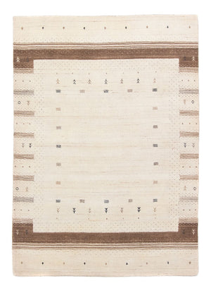 Alfombra Gabbeh - Loribaft Persa - 201 x 144 cm - beige