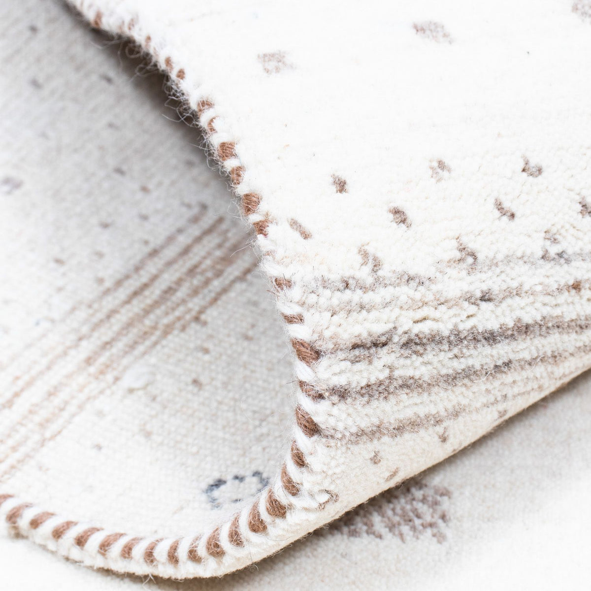 Alfombra Gabbeh - Loribaft Persa - 201 x 144 cm - beige