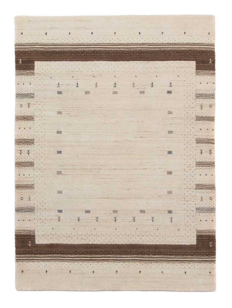 Alfombra Gabbeh - Loribaft Persa - 200 x 142 cm - beige