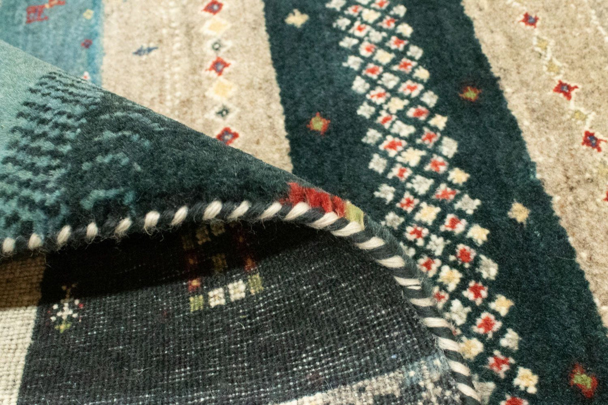 Alfombra Gabbeh - Loribaft Persa - 238 x 170 cm - multicolor