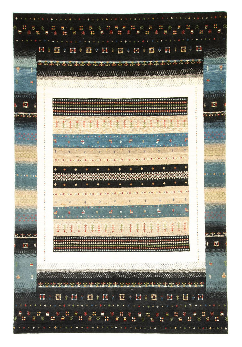 Alfombra Gabbeh - Loribaft Persa - 243 x 169 cm - multicolor
