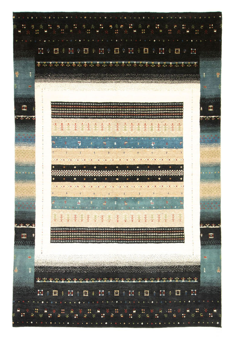 Alfombra Gabbeh - Loribaft Persa - 246 x 169 cm - multicolor