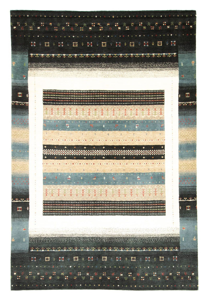 Alfombra Gabbeh - Loribaft Persa - 242 x 169 cm - multicolor