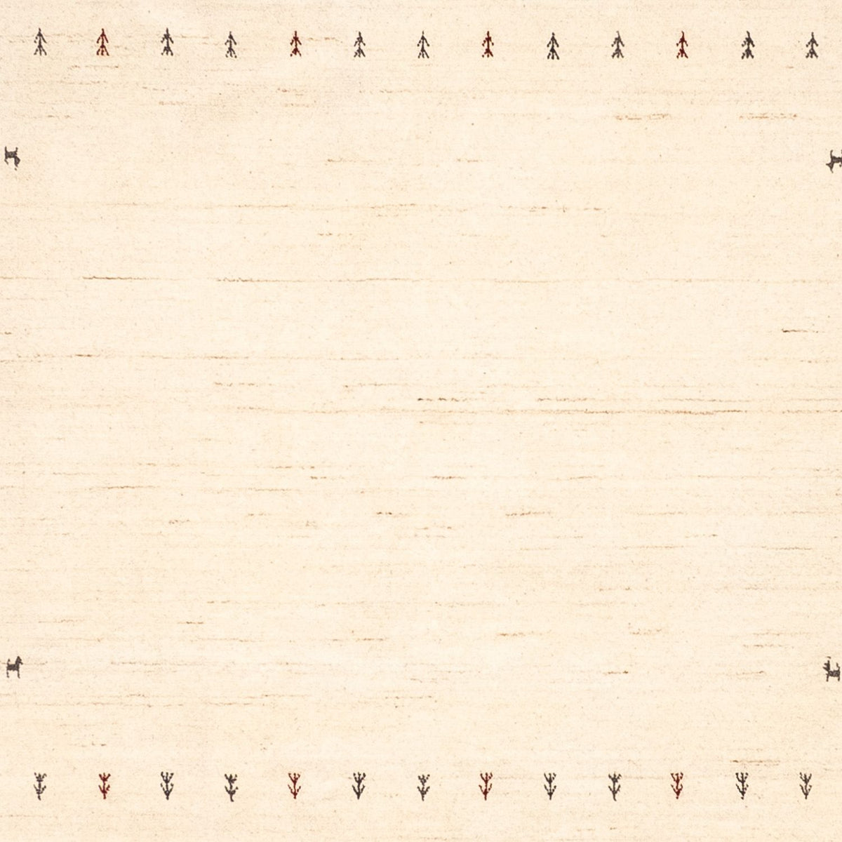 Alfombra Gabbeh - Loribaft Persa - 298 x 201 cm - beige