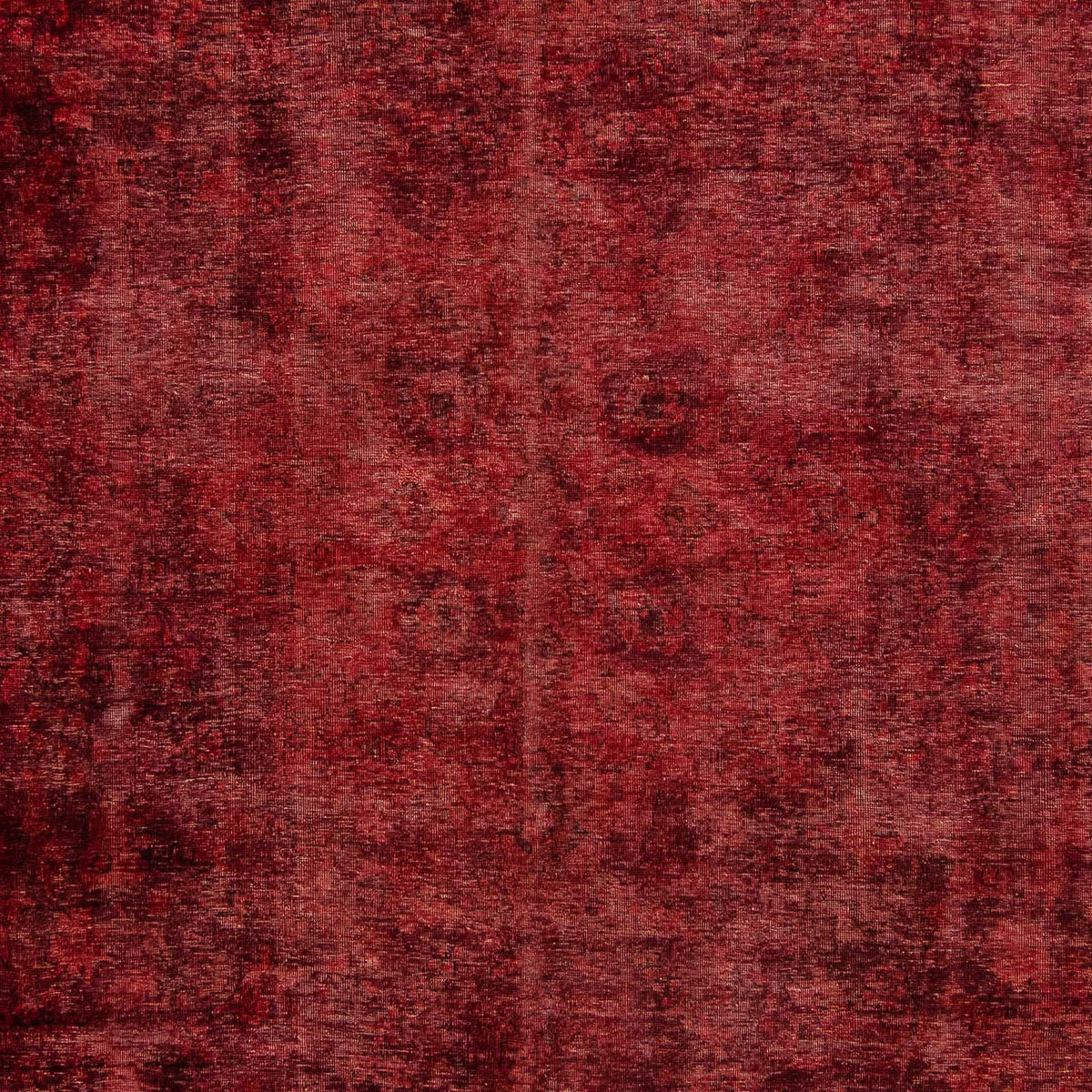 Alfombra Vintage - 398 x 300 cm - rojo oscuro