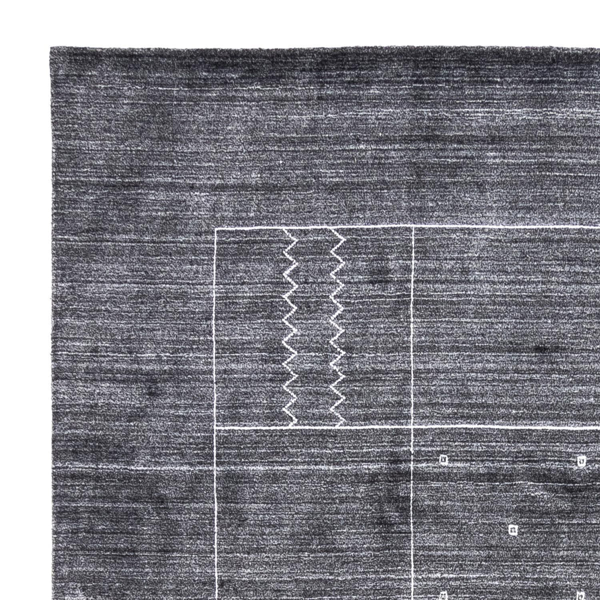 Alfombra Vintage - 350 x 250 cm - gris