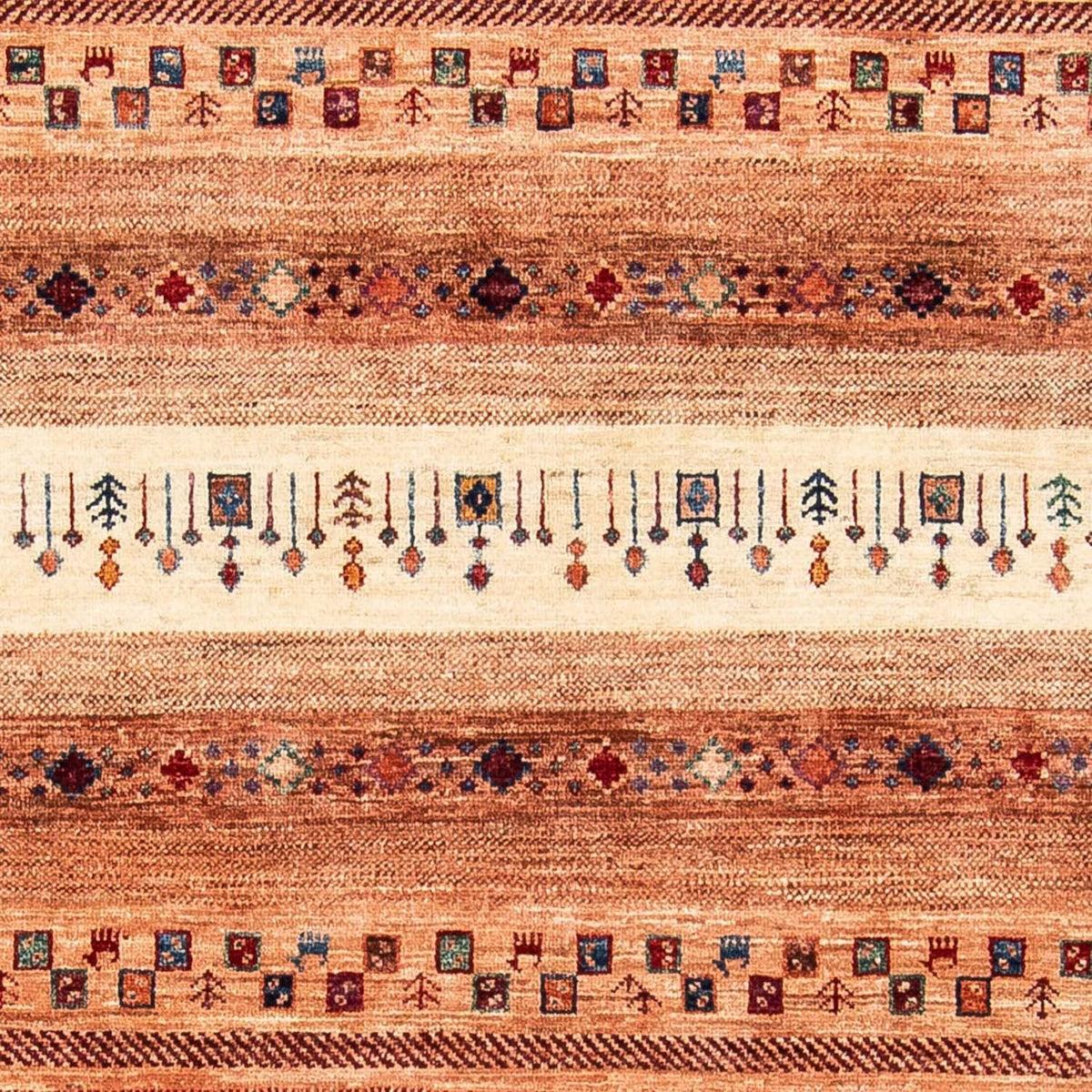 Alfombra Ziegler - 249 x 171 cm - rojo oscuro
