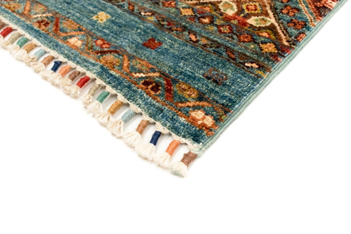 Alfombra Ziegler - Moderna - 126 x 82 cm - turquesa
