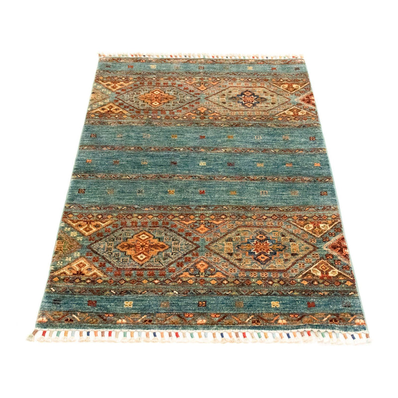 Alfombra Ziegler - Moderna - 126 x 82 cm - turquesa