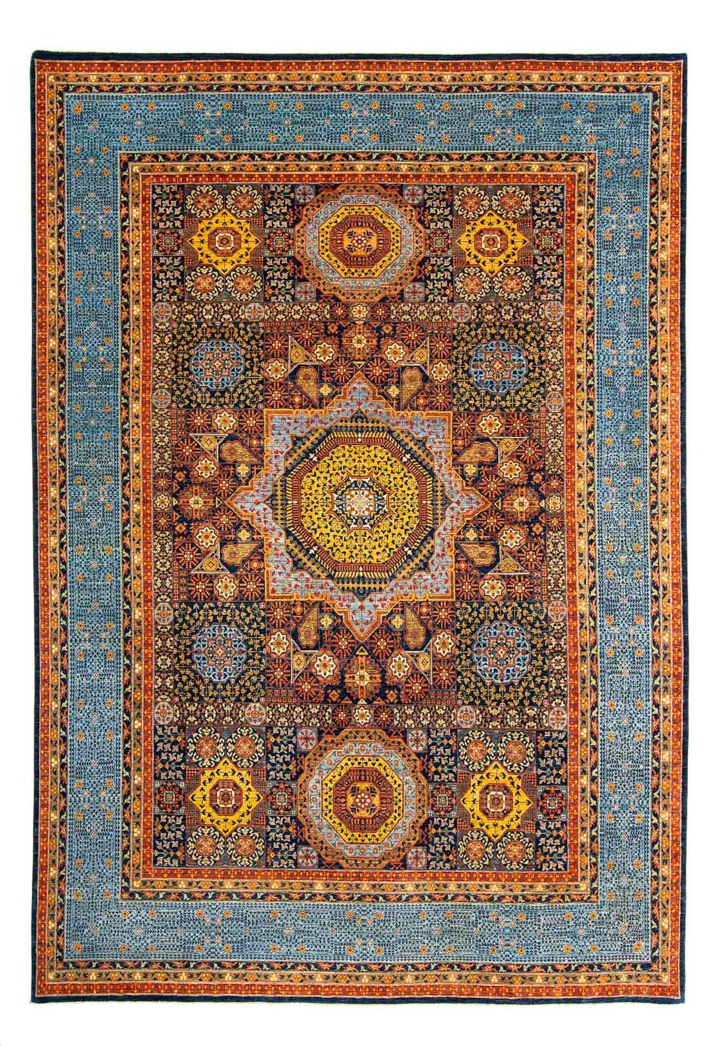 Alfombra Ziegler - 415 x 298 cm - azul