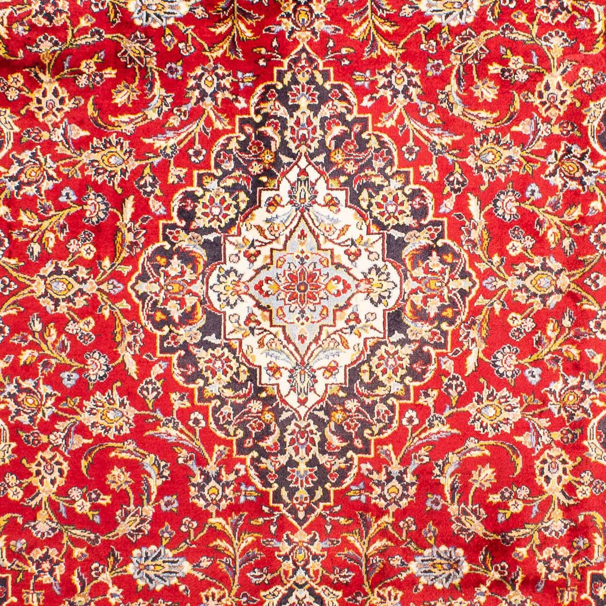 Alfombra persa - Keshan - 353 x 251 cm - rojo