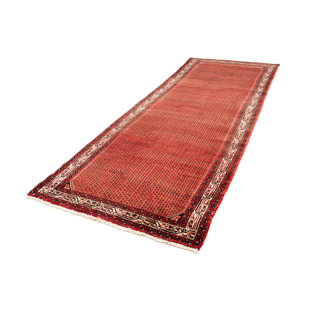 Alfombra de pasillo Alfombra persa - Nómada - 312 x 112 cm - rojo
