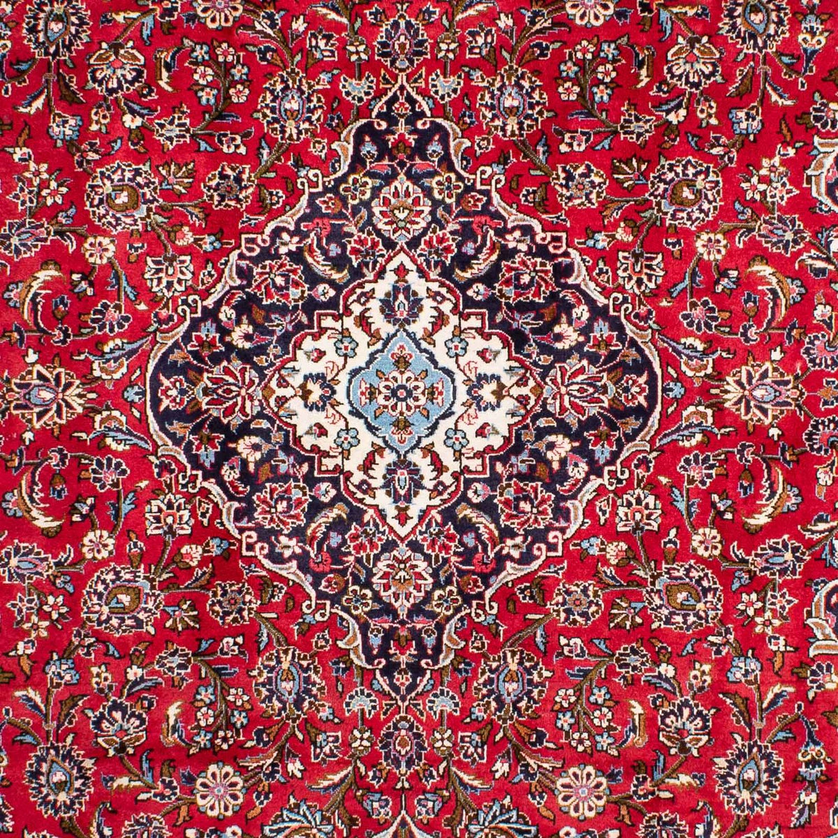 Alfombra persa - Keshan - 354 x 253 cm - rojo oscuro