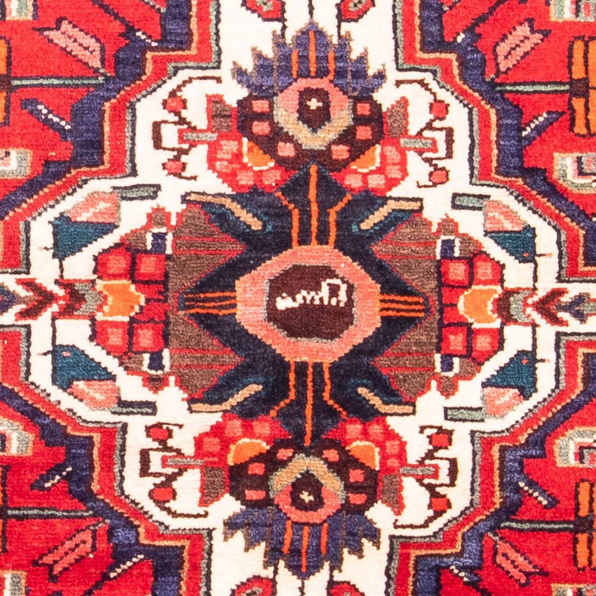 Alfombra de pasillo Alfombra persa - Nómada - 358 x 120 cm - rojo