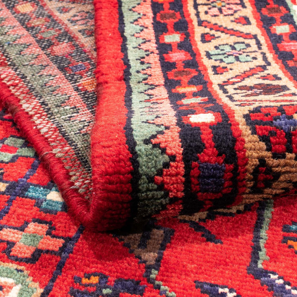 Alfombra de pasillo Alfombra persa - Nómada - 358 x 120 cm - rojo
