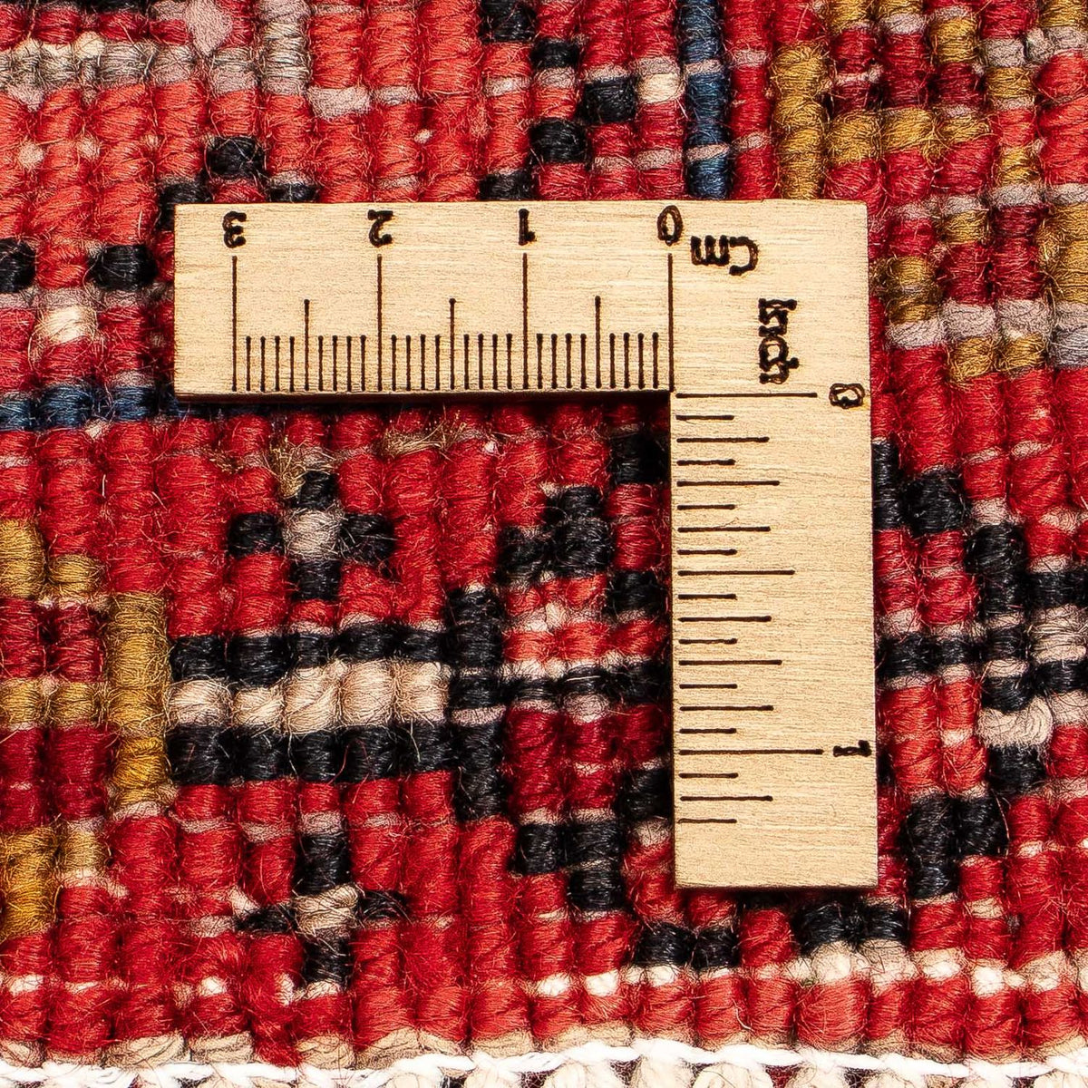 Alfombra persa - Nómada - 374 x 295 cm - rojo oscuro