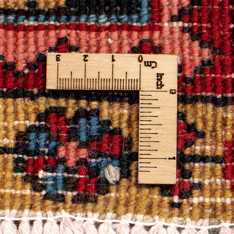 Alfombra persa - Nómada - 393 x 304 cm - rojo oscuro