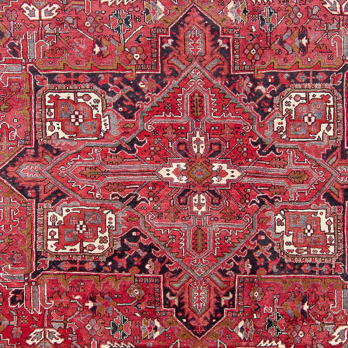 Alfombra persa - Nómada - 363 x 274 cm - rojo claro