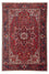 Alfombra persa - Nómada - 349 x 244 cm - rojo oscuro
