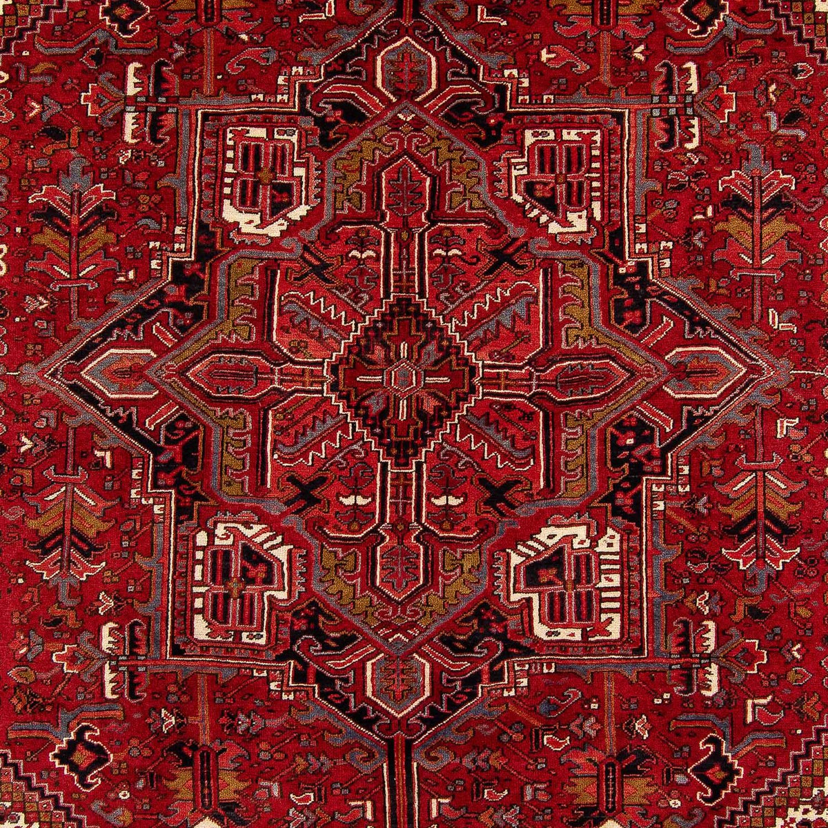 Alfombra persa - Nómada - 398 x 298 cm - rojo oscuro
