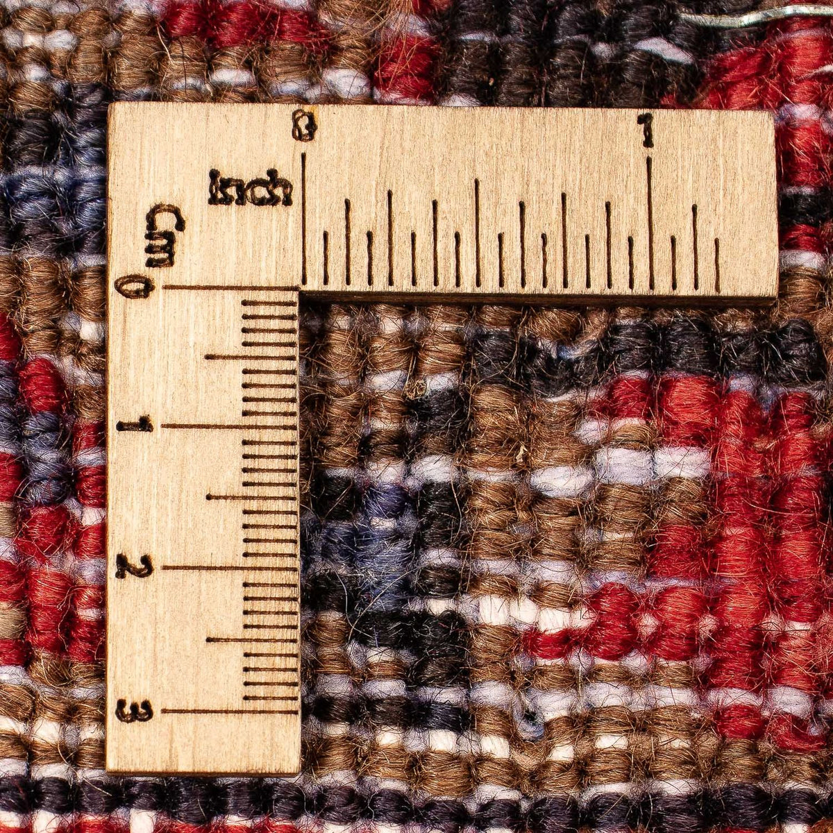 Alfombra persa - Nómada - 390 x 300 cm - rojo oscuro