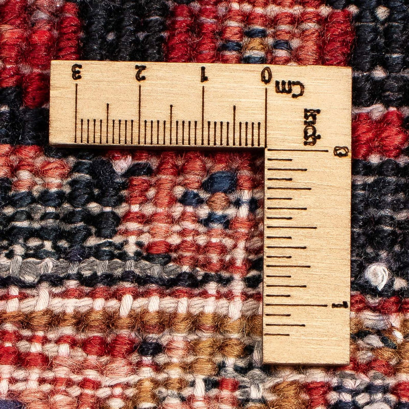 Alfombra persa - Nómada - 384 x 280 cm - rojo oscuro