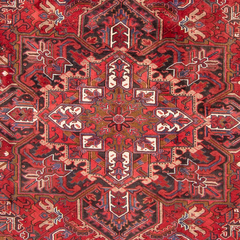 Alfombra persa - Nómada - 326 x 247 cm - rojo oscuro