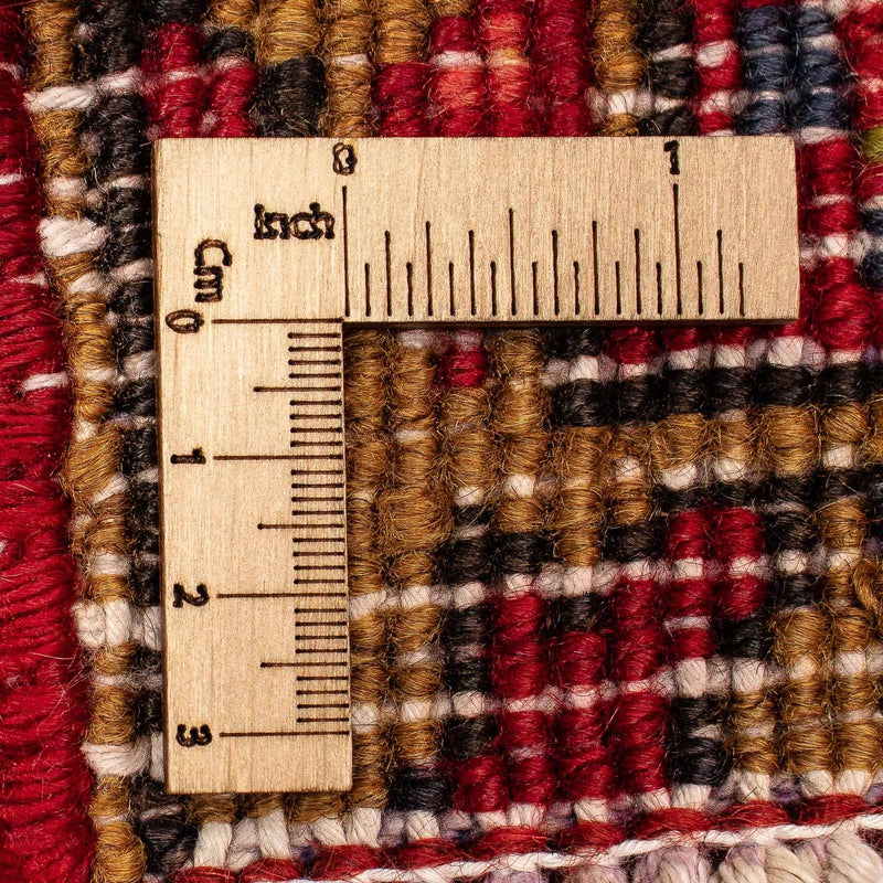 Alfombra persa - Nómada - 388 x 300 cm - rojo oscuro