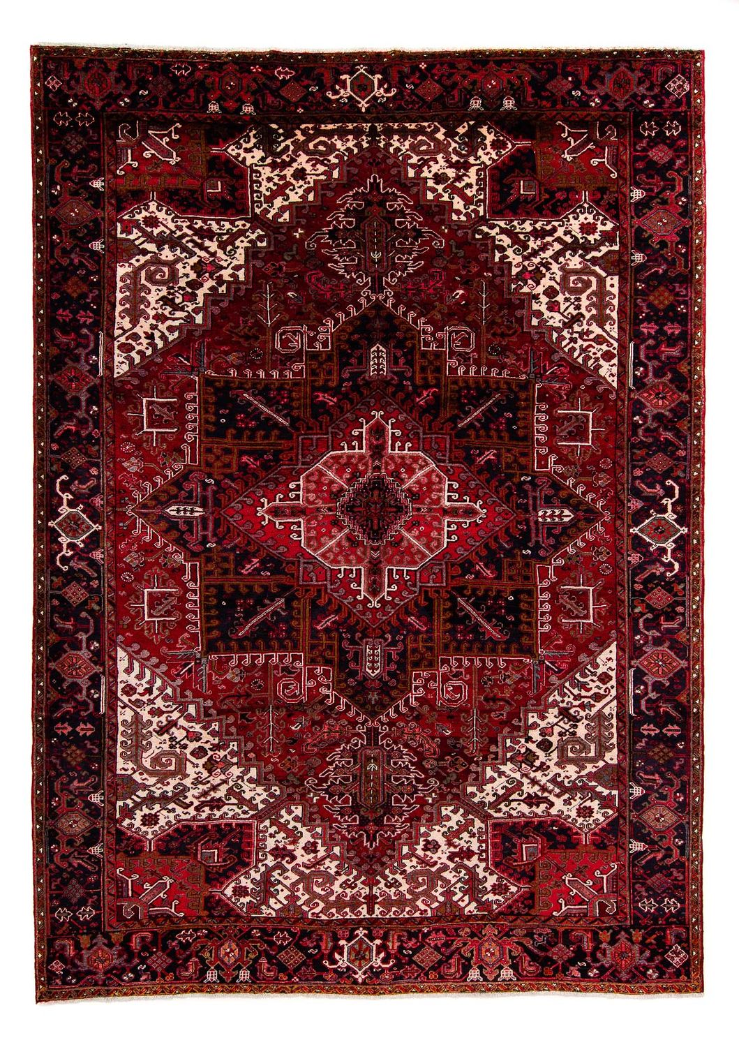 Alfombra persa - Nómada - 428 x 315 cm - rojo oscuro
