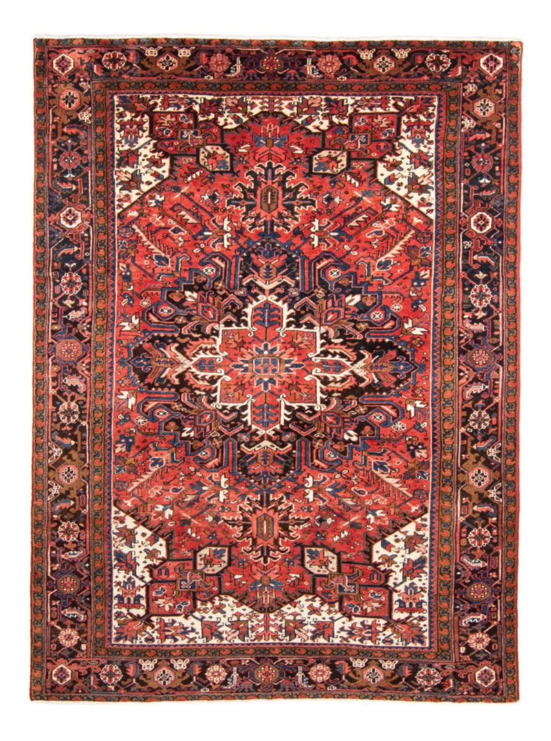 Alfombra persa - Nómada - 330 x 229 cm - rojo oscuro