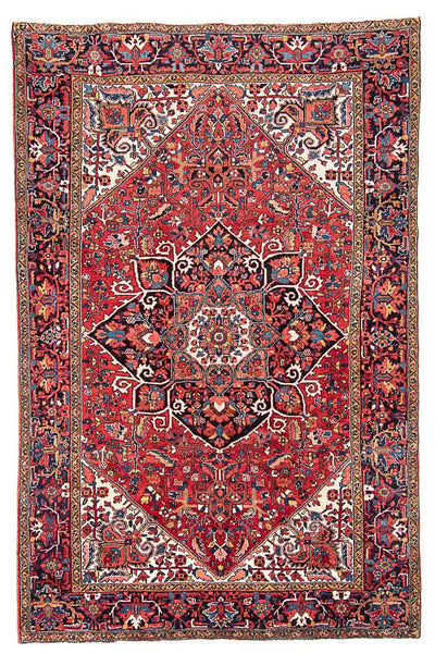 Heriz Alfombra 240x344cm - Alfombra persa