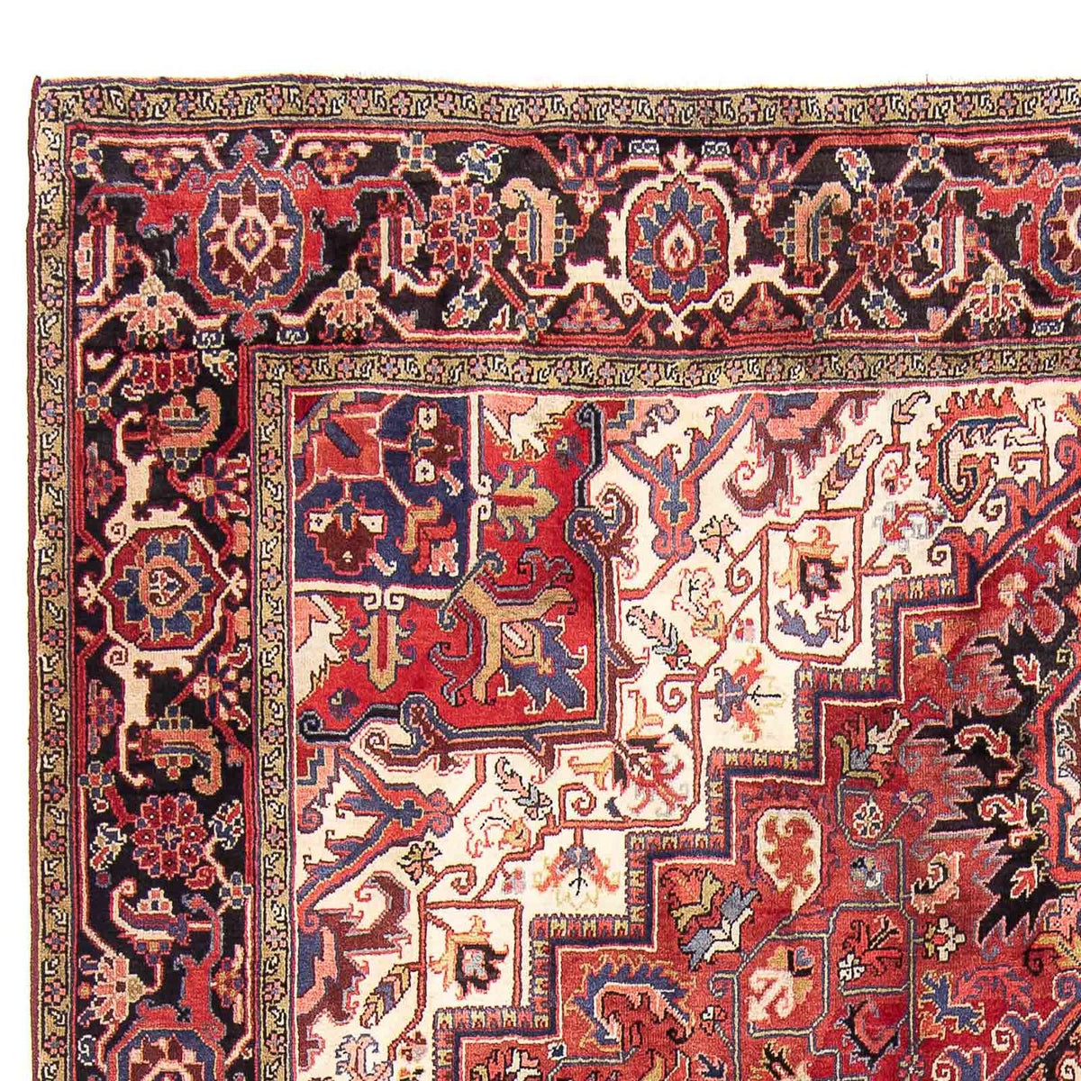 Alfombra persa - Nómada - 330 x 260 cm - rojo claro