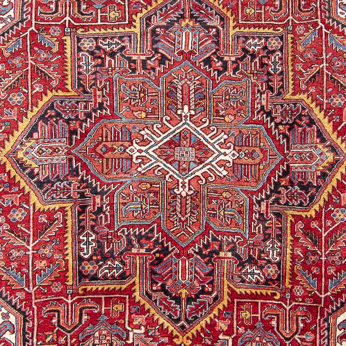 Alfombra persa - Nómada - 358 x 245 cm - rojo claro