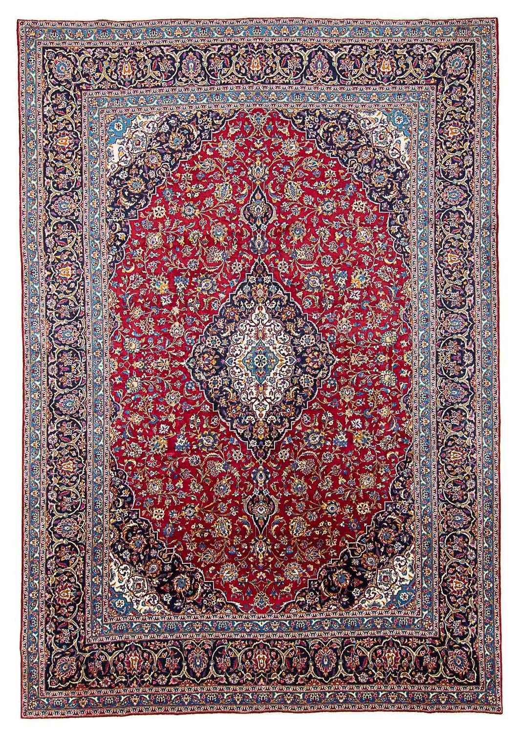 Alfombra persa - Nómada - 422 x 296 cm - rojo