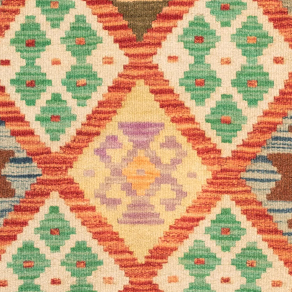 Alfombra Kelim - Splash - 125 x 80 cm - multicolor