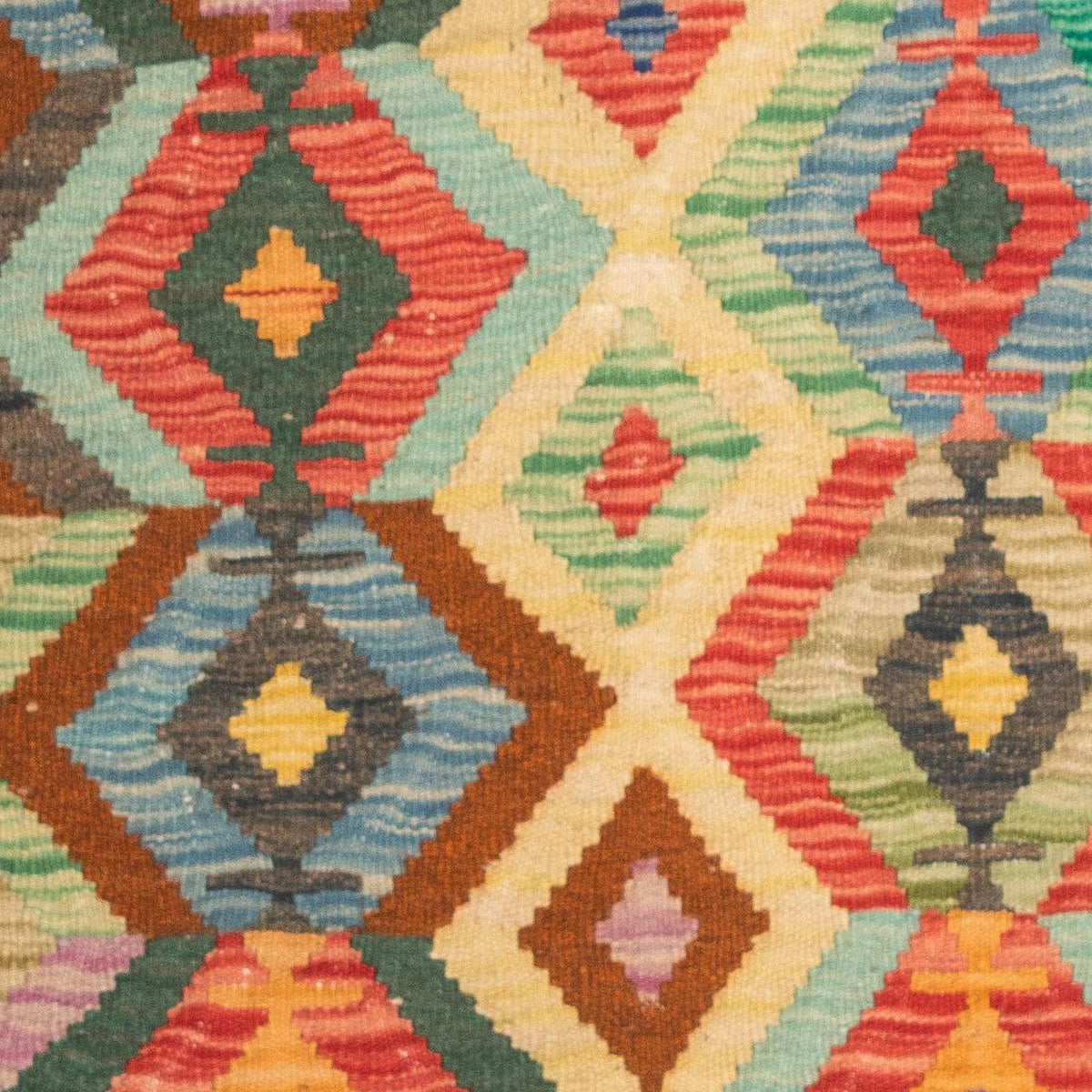 Alfombra Kelim - Splash - 125 x 80 cm - multicolor