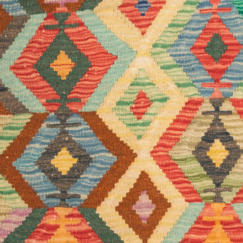 Alfombra Kelim - Splash - 125 x 80 cm - multicolor