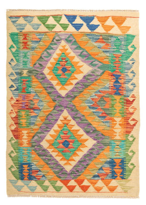 Alfombra Kelim - Splash - 125 x 80 cm - multicolor