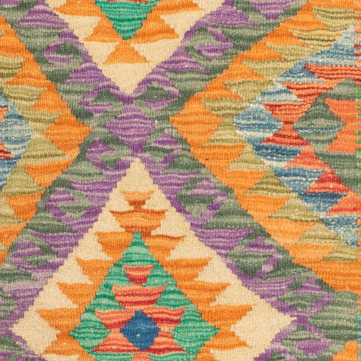 Alfombra Kelim - Splash - 125 x 80 cm - multicolor